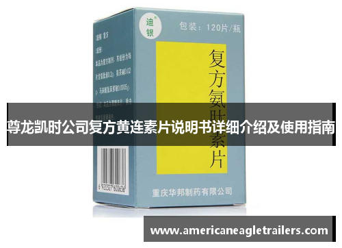 尊龙凯时公司复方黄连素片说明书详细介绍及使用指南