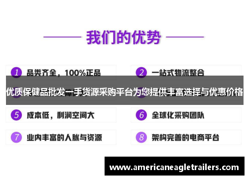 优质保健品批发一手货源采购平台为您提供丰富选择与优惠价格